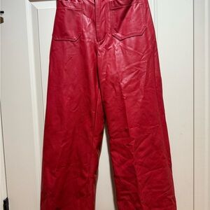 Maeve Faux Leather The Collette Pants